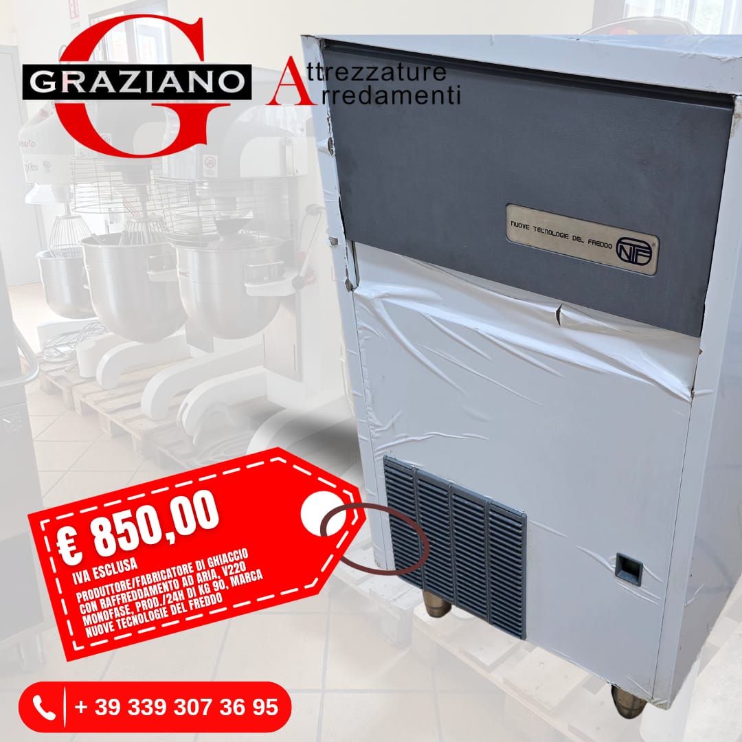 FABBRICATORE PRODUTTORE DI GHIACCIO marca NFT