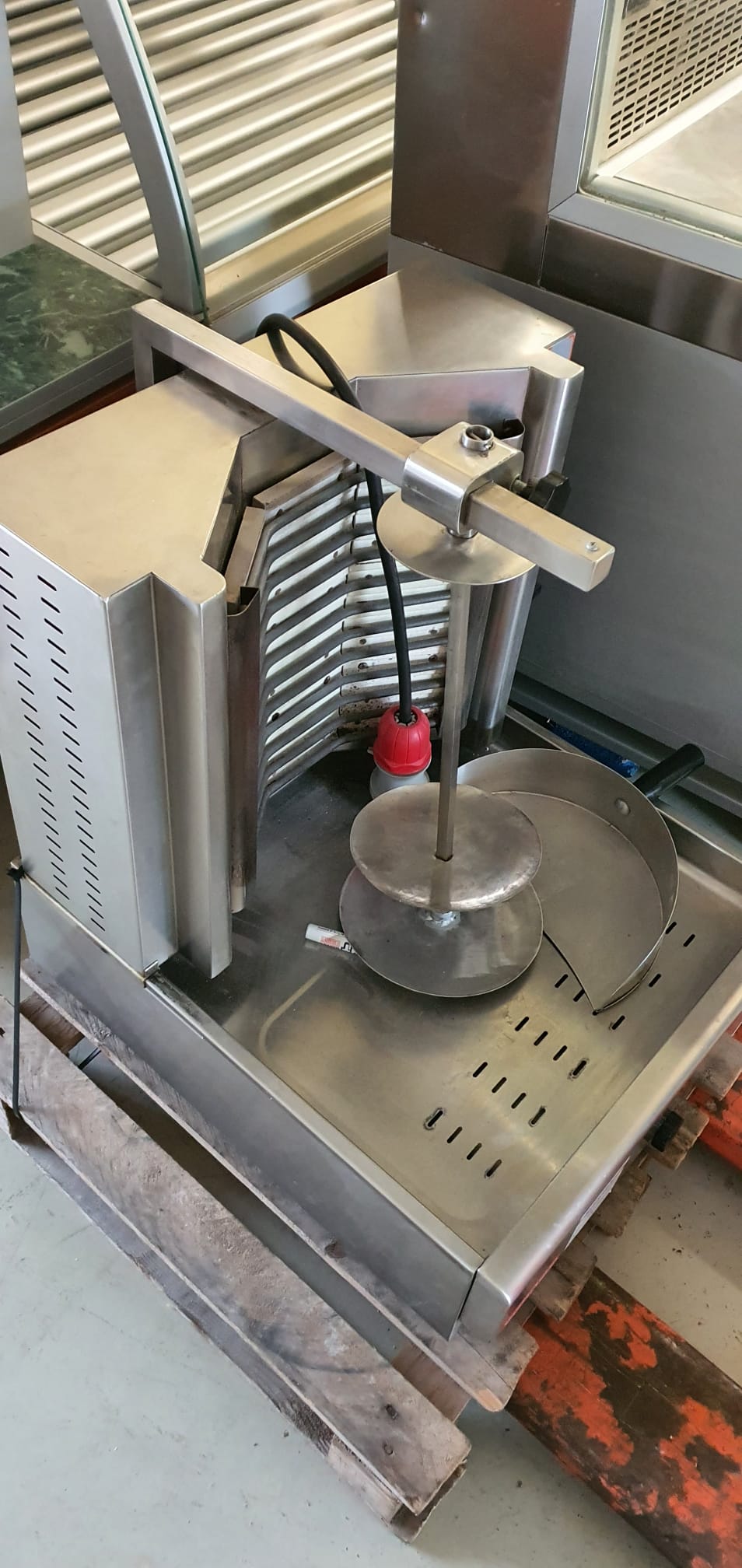 GYROS ELETTRICO in acciaio inox da banco marca LOTUS - immagine 2