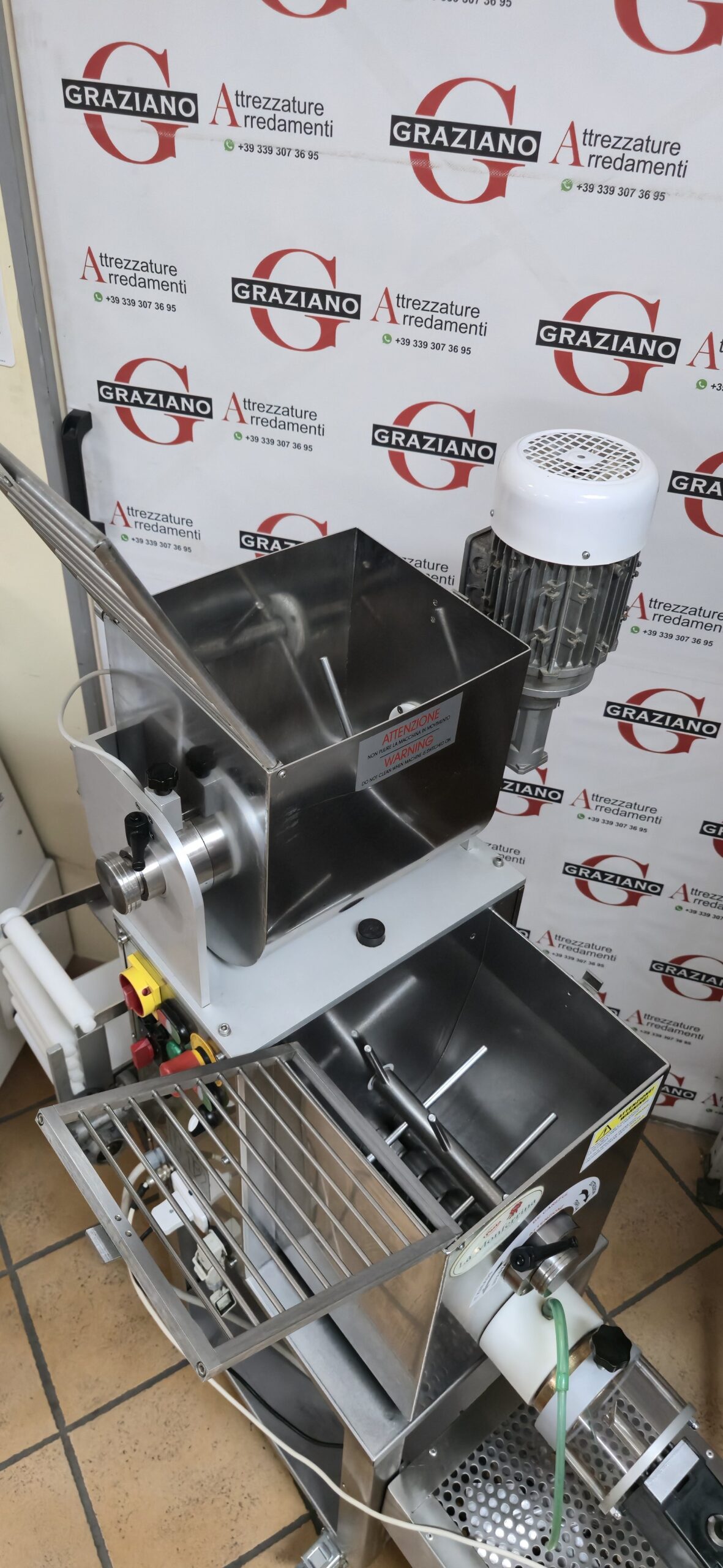 MACCHINA PRODUZIONE PASTA + gruppi mod. P12 marca LA MONFERRINA - immagine 6