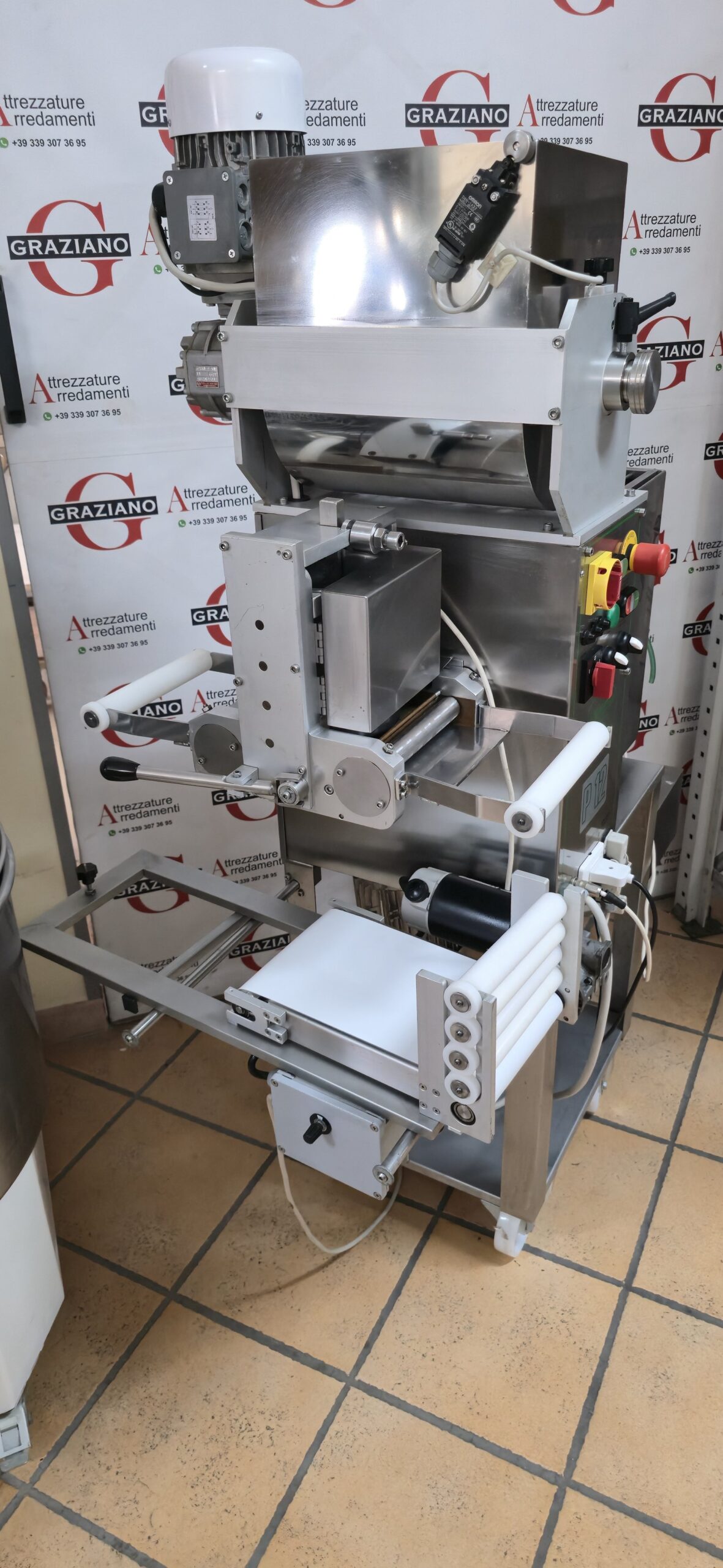 MACCHINA PRODUZIONE PASTA + gruppi mod. P12 marca LA MONFERRINA - immagine 10