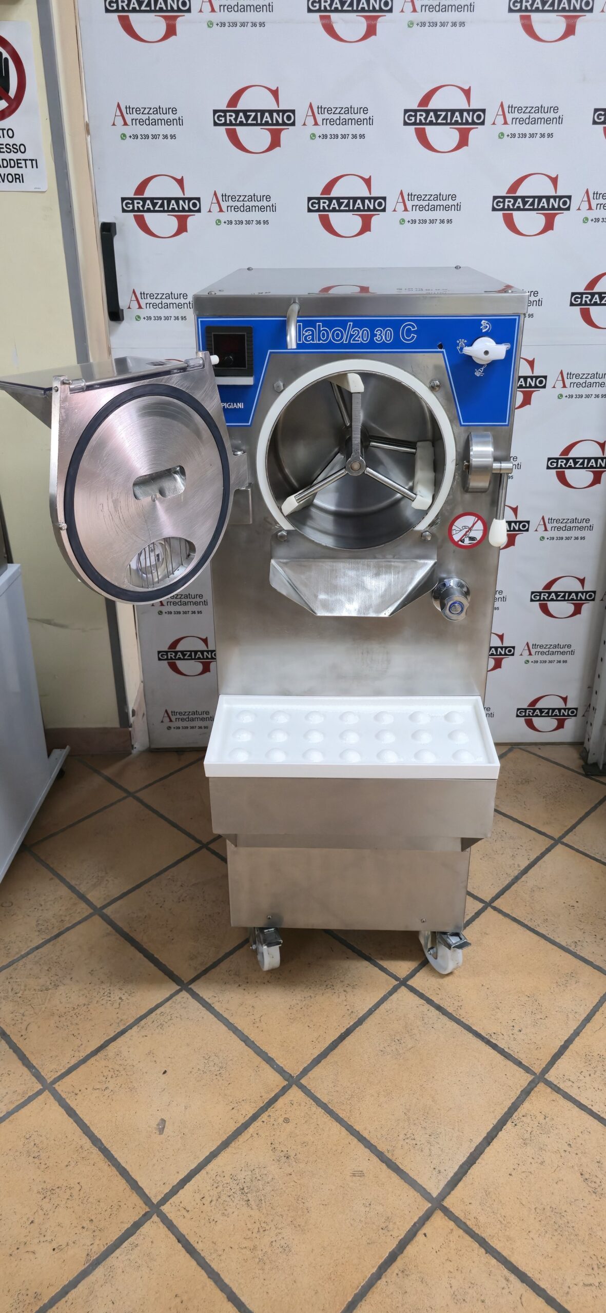 MANTECATORE/macchina gelato mod. LABO 20/30 C marca CARPIGIANI - immagine 10