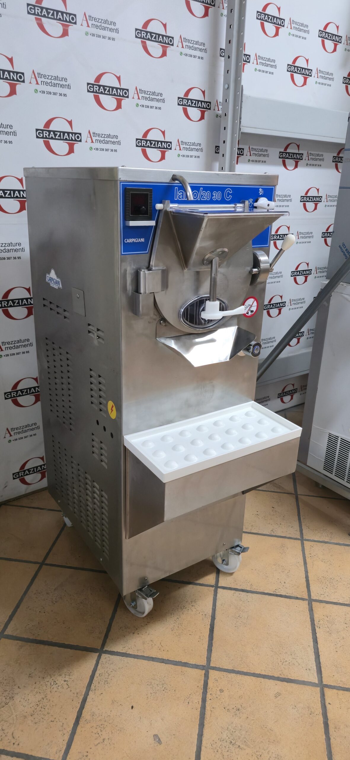 MANTECATORE/macchina gelato mod. LABO 20/30 C marca CARPIGIANI - immagine 12