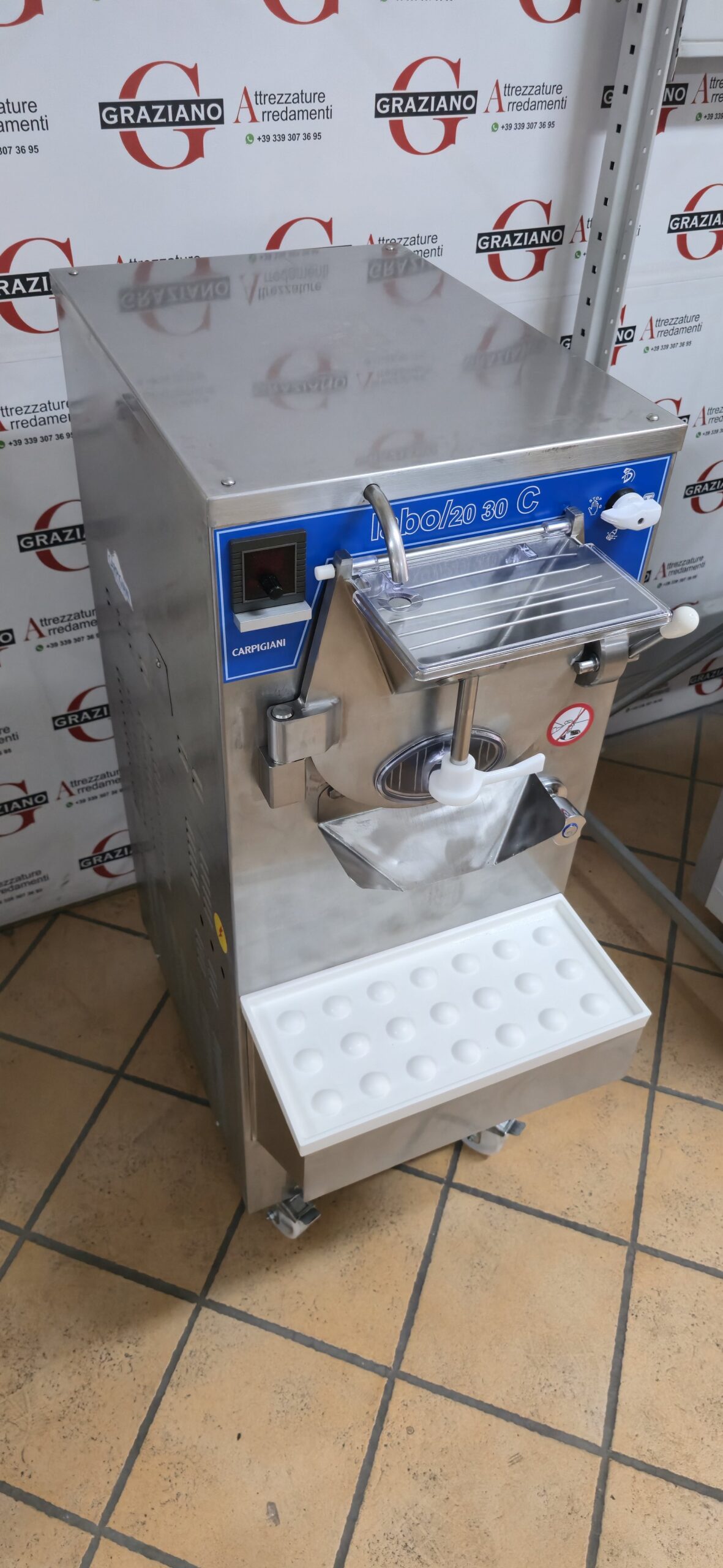 MANTECATORE/macchina gelato mod. LABO 20/30 C marca CARPIGIANI - immagine 14