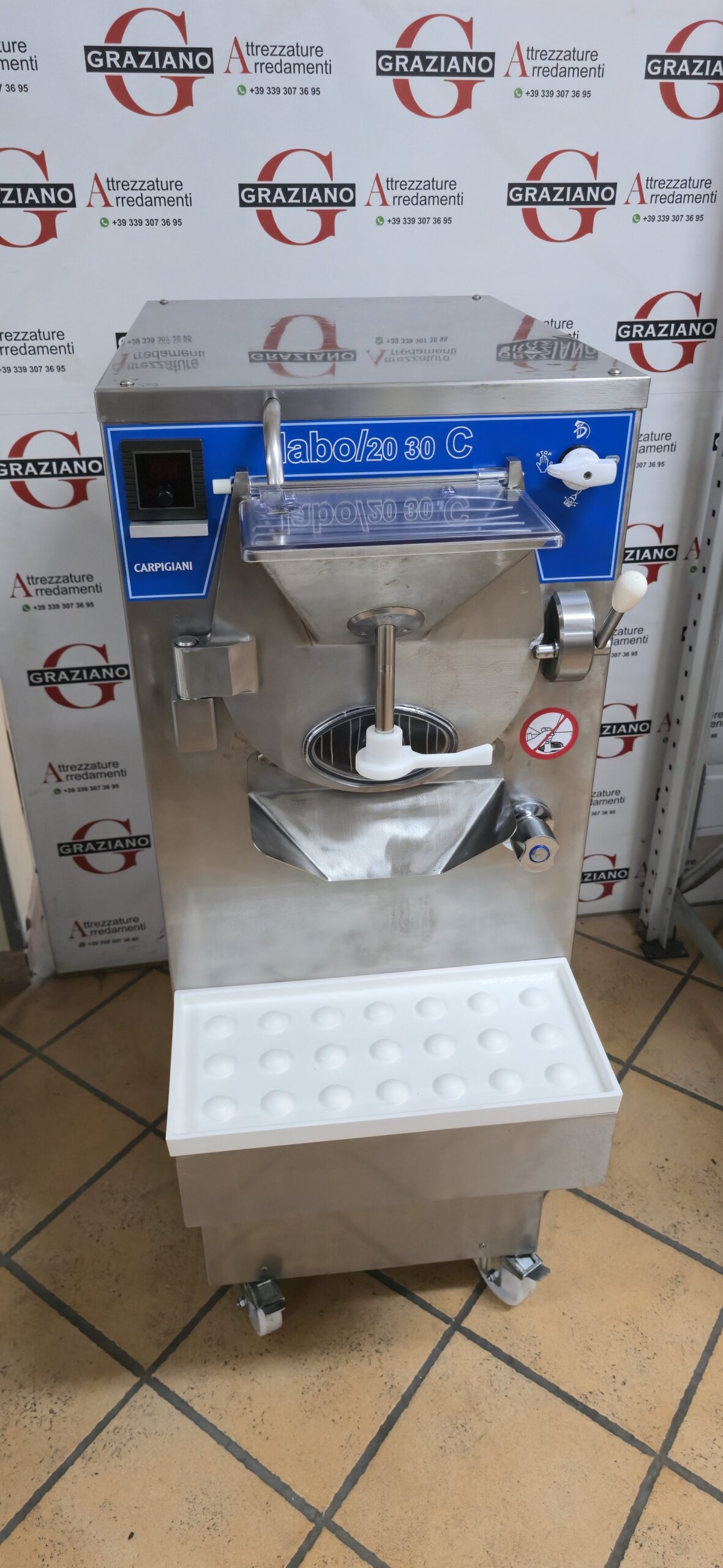 MANTECATORE/macchina gelato mod. LABO 20/30 C marca CARPIGIANI - immagine 5