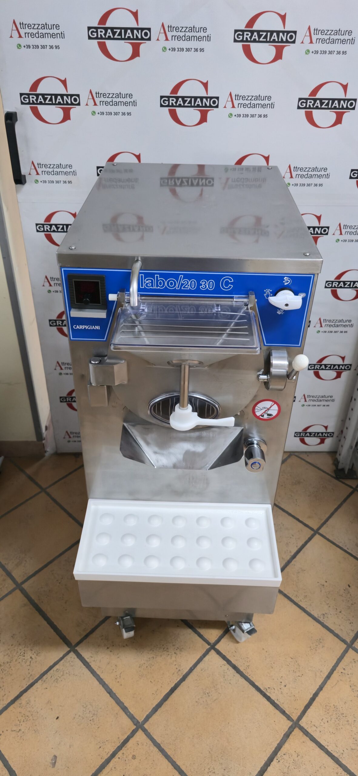 MANTECATORE/macchina gelato mod. LABO 20/30 C marca CARPIGIANI - immagine 6