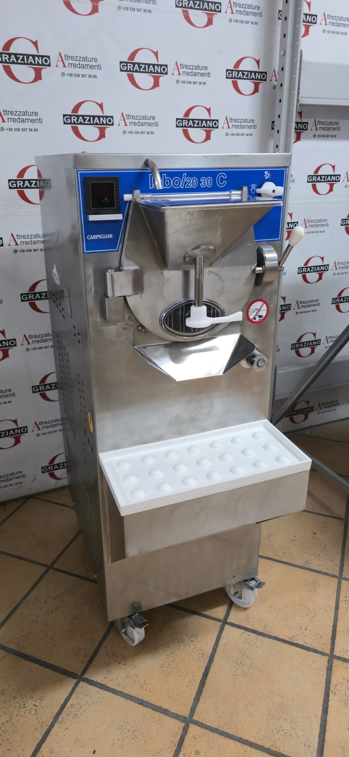MANTECATORE/macchina gelato mod. LABO 20/30 C marca CARPIGIANI - immagine 8
