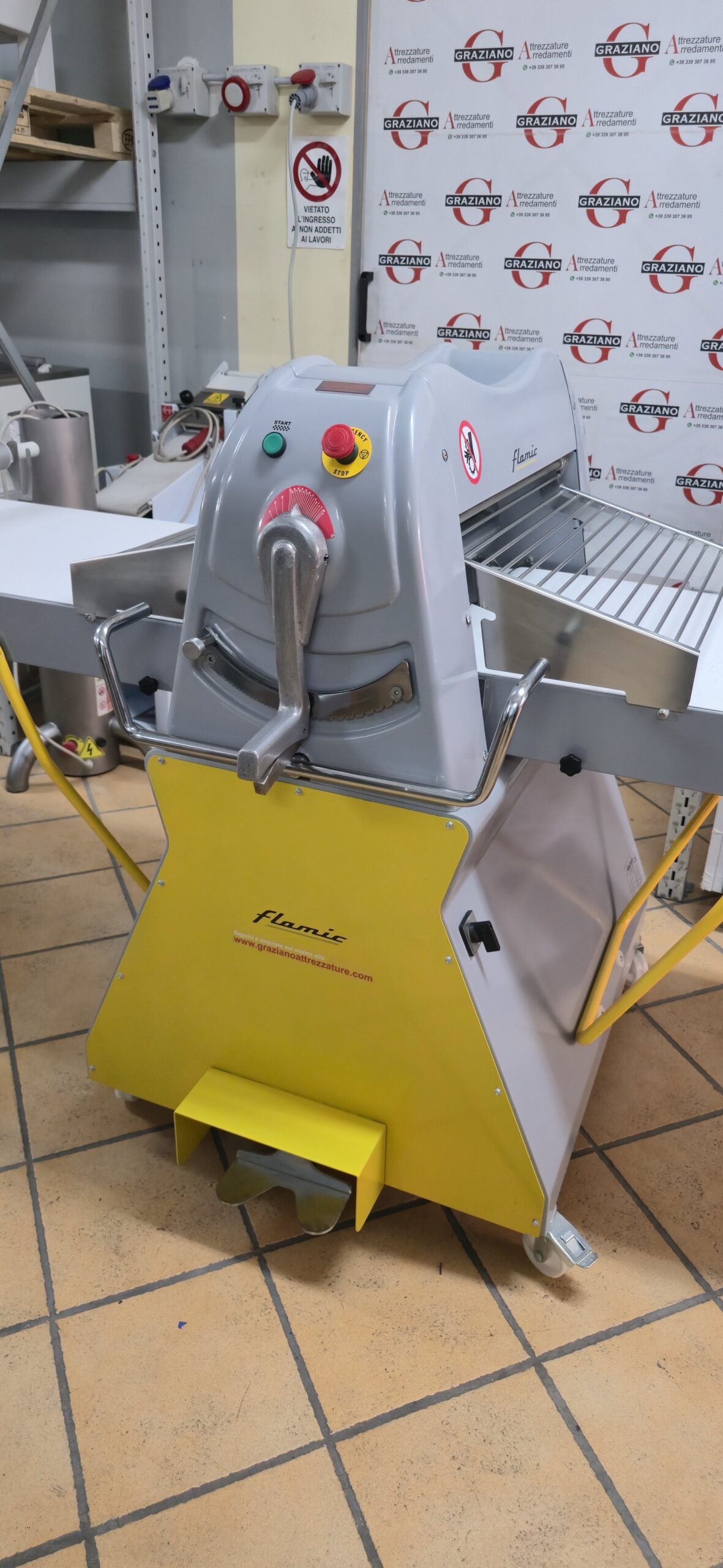 SFOGLIATRICE tappeti cm 120x60 marca FLAMIC - immagine 6