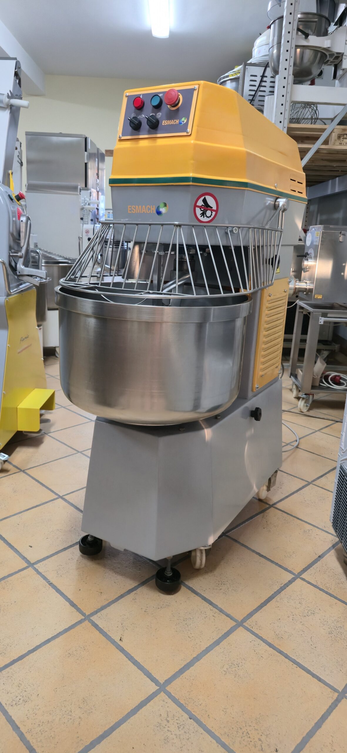 IMPASTATRICE A SPIRALE da 60 kg mod. ISE 60F marca ESMACH - immagine 8