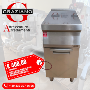 MODULO NEUTRO in acciaio inox serie 90 marca ZANUSSI