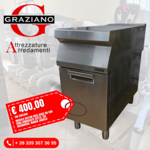 MODULO NEUTRO in acciaio inox serie 90 marca ZANUSSI